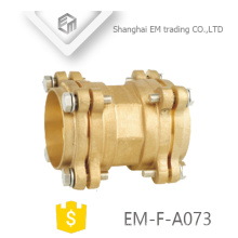 EM-F-A073 Brass forged hose pipe flange type spigot pipe fitting